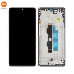 Ecran LCD + Vitre tactile + Châssis noir Xiaomi Redmi Note 13 Pro 4G (Officiel)
