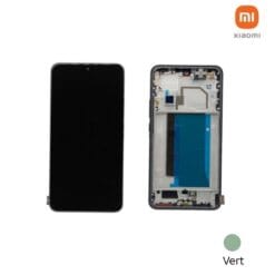 Ecran LCD + Vitre Tactile + Châssis Vert Xiaomi 13T (Officiel)