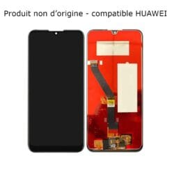 Ecran LCD + Vitre Tactile (Sans Châssis) Noir Huawei Y6S (Compatible)