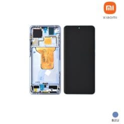 Ecran LCD + Vitre Tactile (avec châssis) Bleu Xiaomi 12 5G (Officiel)