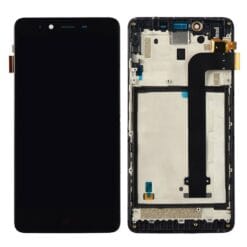 Ecran LCD + Vitre Tactile (avec châssis) Noir Xiaomi Redmi Note 2 (Compatible)
