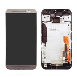 Ecran LCD + Vitre Tactile (avec châssis) Or HTC One M9 (Compatible)