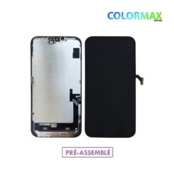 Ecran Colormax LCD + Vitre Tactile + Adhésif iPhone 14 Noir