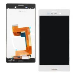 Ecran LCD + Vitre Tactile (sans châssis) Blanc Sony Xperia M4 Aqua (E2303) (Compatible)