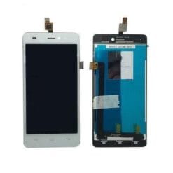 Ecran LCD + Vitre Tactile (sans châssis) Blanc Wiko Highway Signs (Compatible)