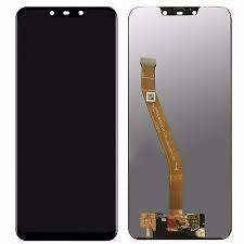Ecran LCD + Vitre Tactile (sans châssis) Noir Huawei P Smart Plus/Nova 3i (Compatible)