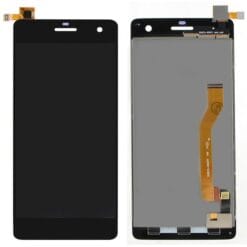 Ecran LCD + Vitre Tactile (sans châssis) Noir Wiko Highway 4G (M121-P44130-000) (Compatible)