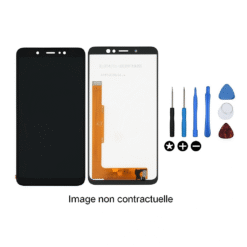 Ecran LCD + Vitre Tactile (sans châssis) Noir Wiko View Prime 2 Pro (Compatible)