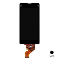 Ecran LCD + Vitre Tactile (sans châssis) Noir Xperia Z1 Compact (Compatible)