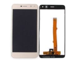 Ecran LCD + Vitre Tactile (sans châssis) Or Huawei Y6 2017 (Compatible)