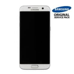 Ecran LCD + Vitre tactile Blanche Samsung S7 Edge G935F (officiel)