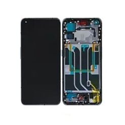Ecran Lcd + Vitre tactile avec châssis noir  Realme GT2 Pro (Officiel)