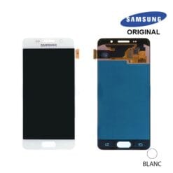 Ecran LCD + Vitre tactile Samsung A3 2016 A310F Blanc (officiel)