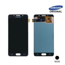 Ecran LCD + Vitre Tactile Noir Samsung A5 2016 A510F (officiel)