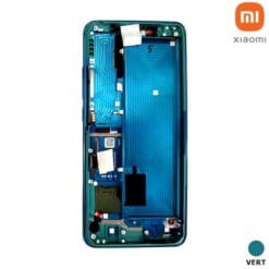 Ecran LCD + vitre tactile + châssis Vert Boréal Xiaomi Mi Note 10 / Mi Note 10 Pro (officiel)