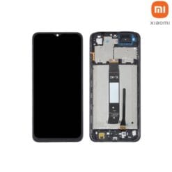 Ecran LCD + vitre tactile + chassis noir Xiaomi Redmi A2/A2 Plus (Officiel)