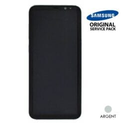 Ecran OLED + Vitre Tactile argent Samsung Galaxy S8 Plus G955F (officiel)