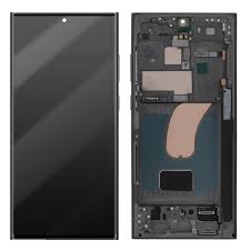 Ecran OLED + Vitre Tactile + Châssis Vert Samsung Galaxy S23 Ultra S918B S918B,DS S918U S918U1 S918W S918N S91 (Compatible)