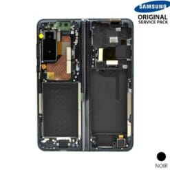 Ecran OLED + Vitre Tactile + châssis noir Samsung Galaxy Z Fold F900  (officiel)