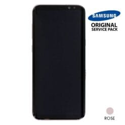 Ecran OLED + Vitre Tactile rose Samsung Galaxy S8 Plus G955F (officiel)