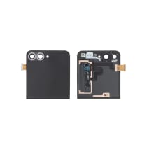 Ecran OLED + Vitre tactile externe supérieure Grise Samsung Galaxy Z Flip 6 5G (F741B) (Officiel)