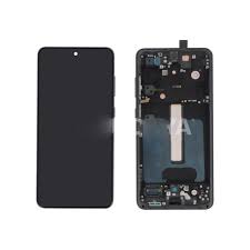 Ecran Oled + Vitre Tactile + châssis Graphite Samsung Galaxy S23 S911B (officiel) Sans Batterie