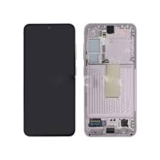 Ecran Oled + Vitre tactile (avec châssis) Lavande Samsung Galaxy S23 S911B (Officiel)