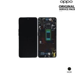 Ecran Oled + vitre tactile noir Oppo Reno 8 Pro 5G (officiel)