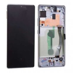 Ecran OLED + Vitre tactile Samsung Galaxy S10 Lite SM-G770F (officiel) Blanc
