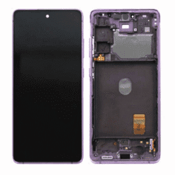 Ecran OLED + Vitre Tactile + Châssis Lavande Samsung Galaxy S20 FE 4G/5G G780F G780F, DSM GT780G (Officiel)