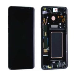 Ecran OLED + Vitre Tactile + Châssis Noir Samsung Galaxy S9 Plus (G965F/G965U) (Compatible)