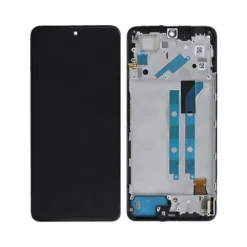 Ecran LCD + Vitre Tactile (avec châssis) Noir Xiaomi Redmi Note 12 Pro 4G (Compatible)