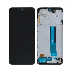 Ecran Oled + vitre tactile + châssis noir Xiaomi Redmi Note 11 4G (Officiel)