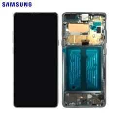 Ecran OLED + Vitre tactile Noir sans batterie Samsung Galaxy S10/5G G977B/G978B (officiel)