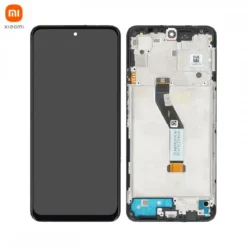 Ecran LCD + vitre tactile + châssis noire Xiaomi Redmi Note 11S 5G (Officiel)