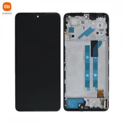 Ecran OLED + Vitre tactile + Châssis Noir Xiaomi Redmi Note 12 Pro 4G (Officiel)