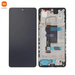Ecran OLED + vitre tactile + châssis Noir (Reconditionné) Xiaomi Redmi Note 12 Pro 5G