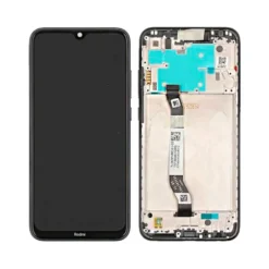 Ecran LCD + Vitre Tactile (avec châssis) Noir Xiaomi Redmi Note 8 (Compatible)