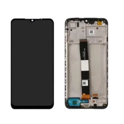 Ecran LCD + Vitre Tactile (avec châssis) Noir Xiaomi Redmi 10A (Compatible)