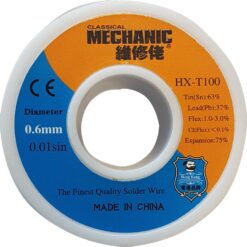 Etain fin bobine 0.6 mm 50g
