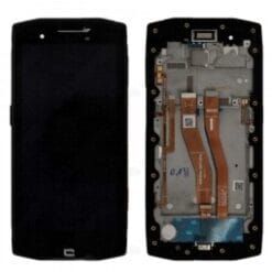 Ecran LCD + vitre tactile + châssis Noir Crosscall CORE-X4 (Officiel)