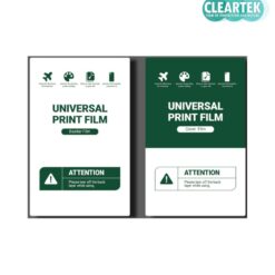 Films face arrière personnalisée CLEARTEK (lot de 20)  pour Smartphone