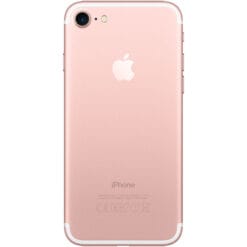 Châssis NEUTRE arrière iPhone 7 Or Rose - sans nappes