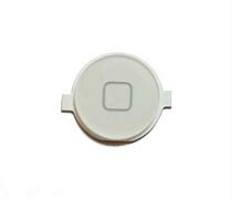 Bouton home blanc iphone 4S avec contour plastique