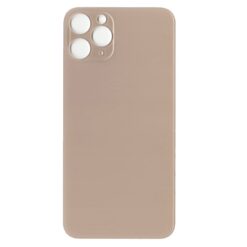 Plaque arrière en verre NEUTRE iPhone 11 PRO Max or (pour machine laser)