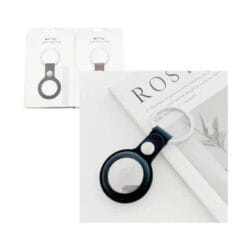 Port-clés pour airtag silicone noir