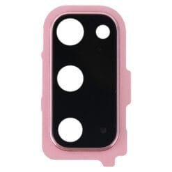 Lentilles Caméra avec châssis au tour Samsung Galaxy S20 G980F rose