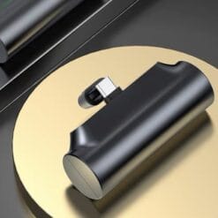 Powerbank mini 5000mAh Noire type C