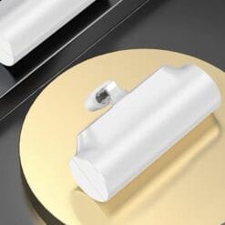 Powerbank mini 5000mAh blanche lightning