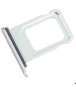 Tiroir Double SIM Vert iPhone 15 (Compatible)